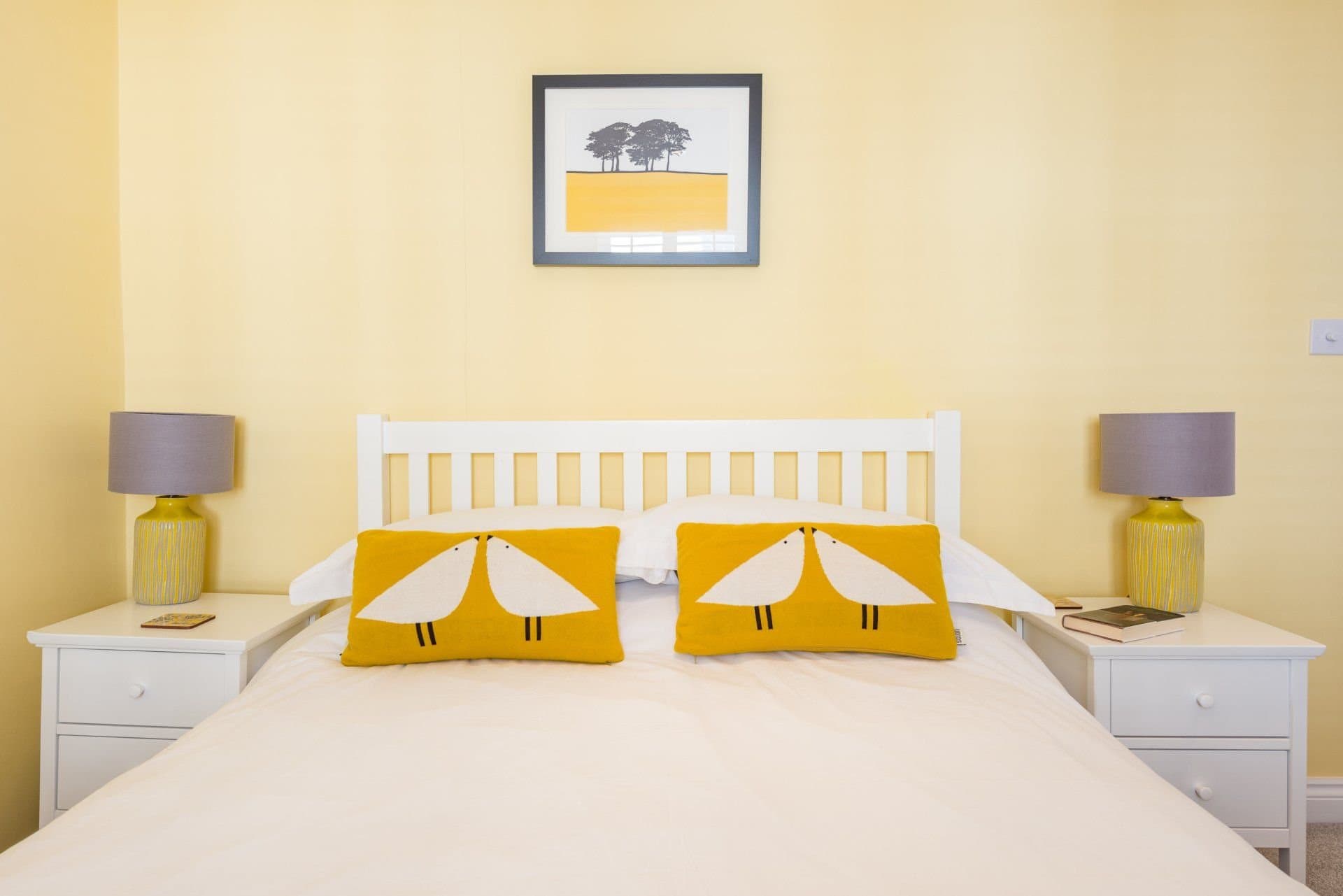 Bedroom at the cottage in Swanage